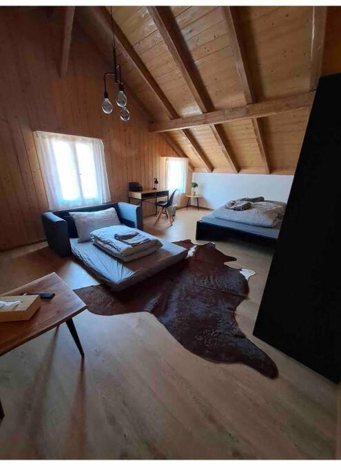 Forest View Apartment In Leissigen By Interlaken With No Kitchen Exterior photo