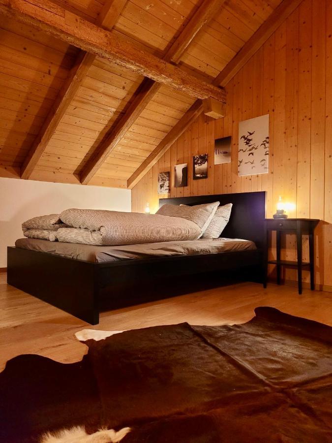 Forest View Apartment In Leissigen By Interlaken With No Kitchen Exterior photo